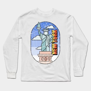 New York USA Long Sleeve T-Shirt